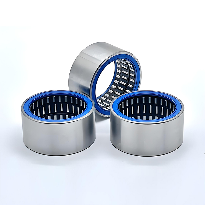 Needle roller clutch with stamped outer ring